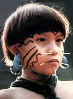 joven Yanomami